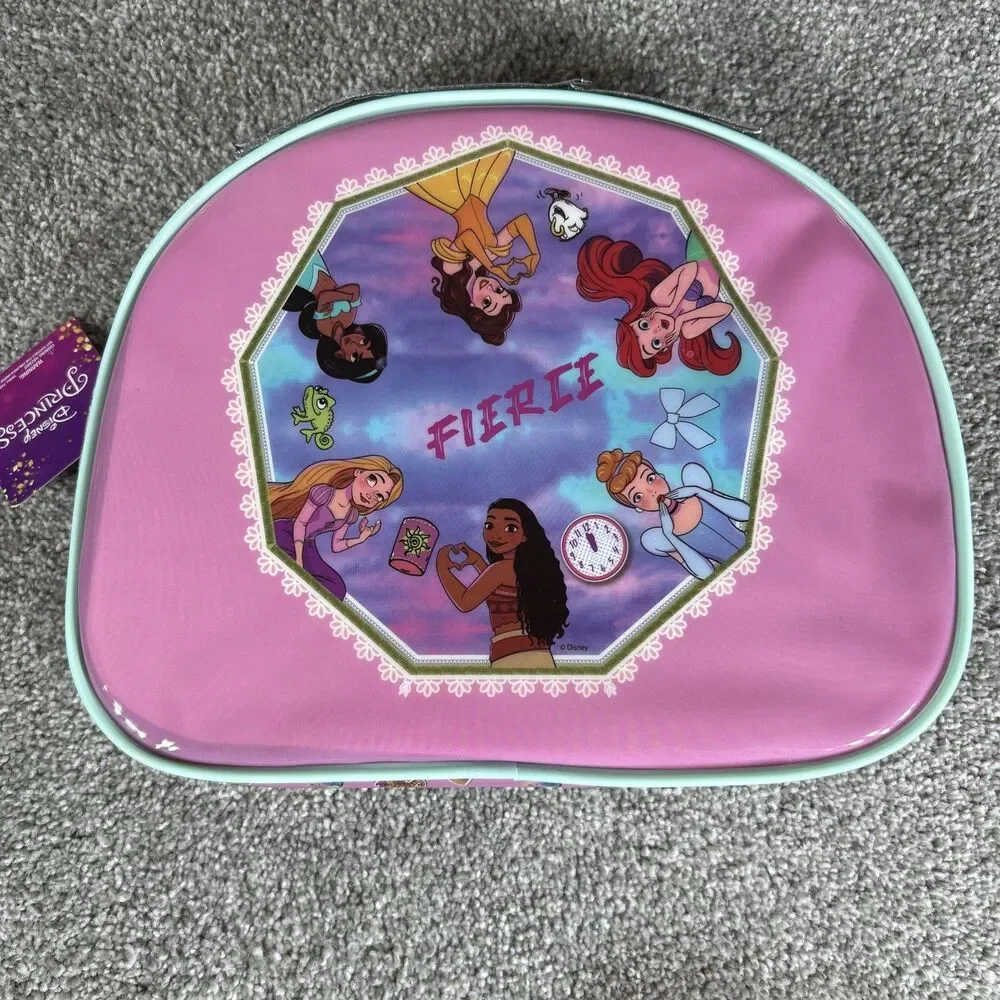 Disney Princess Scrunchies Hair Tie Sets Carry Bag Cinderella Lot Of 5